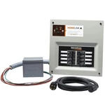 Generac 6853 30-AMP 8-CIRCUIT Homelink Indoor Manual Transfer Switch Kit. Fixed Price $429.99.