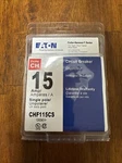 Eaton Corporation CHF115CS Cutler Hammer, 15A, Single Pole Circuit Breaker, 3/4". Fixed Price $16.95.