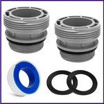Hose Conversion Adapters Kit For Intex & Coleman Pools, 4560 40MM To 1/2. Fixed Price $20.14.