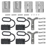 4 Pcs 120A Battery Quick Connector 12-36V 2-6 Gauge Disconnect Wire Harness P.... Fixed Price $32.86.