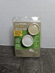 Lutron Single Or Way 600W Wht/ivy Dimmer D-603PGH-DK. Fixed Price $9.45.