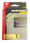Gardner Bender MMS-3102 Low Volt Gun Staples, 1/4". Fixed Price $12.99.