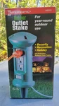 Green Intermatic HS312 Outdoor Outlet Stake Extension Cord - Open Box. Fixed Price $15.00.