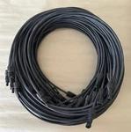 Pv Wire Solar Jumper Cables Qty. 25, 11 Ft Each, 10 Awg Amphenol H4 Connectors. Fixed Price $80.00.