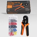 Ferrule Crimping Tool Kit, Awg 10-6 Self-adjustable Ratchet Wire Crim.... Fixed Price $72.63.