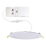 Halco 89168 4 In. 120-277V Power And Color Adjust Led Wafer Commercial Downlight. Fixed Price $19.19.