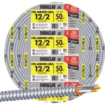 Cable Armored Steel 12/2 50FT 55274922. Fixed Price $102.53.