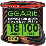 Gearit 18 Gauge Cca Car Audio Speaker Wire Bulk 2-CONDUCTOR 100FT. Fixed Price $11.50.