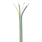 Ancor Ribbon Bonded Cable - 16/4 Awg Brown/green/white/yellow Flat 100'. Fixed Price $90.99.