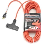 U.s. Wire 50 Ft. Three Conductor Orange Cord W/pow-r Block 14/3 Ga. Sjtw-a 300V. Fixed Price $70.91.