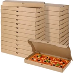 Amazingspark 50 Pcs Pizza Boxes 14 7 1.5 Inch Kraft Flatbread Corruga.... Fixed Price $81.75.