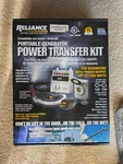 New Reliance Pro/tran 30-AMP 7500W Manual Generator Transfer Switch Kit. Fixed Price $149.99.