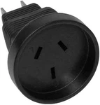 Prong Power Plug Adapter Australia AS3112 Receptacle To Usa Nema 5-15P. Fixed Price $7.64.