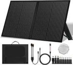 60W Solar Panel Folding Power Bank Camping Hiking Phone Charger Refurbished. Fixed Price $34.00.