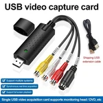 Usb 2.0 Audio Video Vhs To Dvd Vcr Pc Hdd Converter Adapter Digital Capture Card. Fixed Price $7.59.