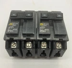 2X Square D Homeline HOM240 Pole Amp 120 240VAC Plug Circuit Breaker. Fixed Price $28.95.