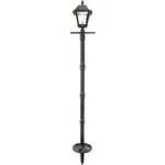 Gama Sonic Baytown Ii Solar Lamp Post With Ez-anchor Base (105SG01). Fixed Price $100.87.