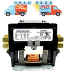DP302402 Supco Double Pole Amp Condenser Contactor Relay 208-240 Volt Coil. Fixed Price $23.99.
