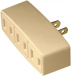 Cooper Wiring Devices BP1747V Tap Outlet Polarized 2-POLE/3-WIRE Iv, Ivory. Fixed Price $11.37.