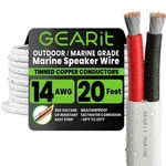 Gearit 14/2 Wire (20 Feet) 14AWG Gauge - Tinned Ofc Copper/marine Grade S. Fixed Price $25.30.