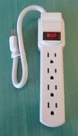 4 Outlet Power Strip / Safety Circuit Breaker -powtech PT-7800 -new No Packaging. Fixed Price $9.99.