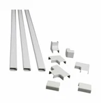 Wiremold C210 Cordmate Ii White Plastic Cover And Cable Organizer Kit 12FT.. Fixed Price $39.99.