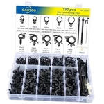 Oautoo 190PCS Wire Loom Routing Clips Push Mount Cable Tie Assortment. Fixed Price $45.69.