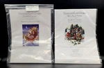 2 Santa Cross Stitch Designs Woodland Faithful Friends Heaven &earth. Fixed Price $14.99.