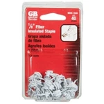 (10-40PK)-GARDNER Bender 1/8" X 5/8" Steel Fiber Insulated Wire Staple MSW-1540. Fixed Price $34.89.