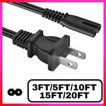 Of Prong Pin 2-SLOT Plug Figure 8 Ac Power Cable 3FT 10FT 15FT 20FT. Fixed Price $139.99.