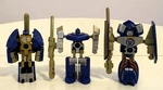 Transformers Armada 2002 Sea Minicon Team Blue Complete. Fixed Price $51.00.