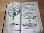 Book Gnomonique Or Universal Methods Solar Clocks - Year 1648 French. Fixed Price $5306.58.