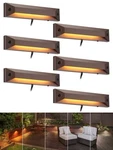 6 Pack 5CCT 8 Inch Led Low Voltage Step Lights, 12-24V Ac/dc Deck. Fixed Price $99.99.