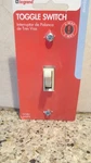 Pass & Seymour, Ivory, 663IGCCC5, 15A Ivy Way Ground Switch. Fixed Price $7.99.