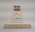 1975-1989 Chrysler Plymouth Dodge Tape Stripe 3792550 Nos.. Fixed Price $32.58.