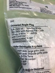 Cooper S42-SP Universal Angle Power Plug, 2P, 3W, 30A-250V, 50A-250V Eaton. Fixed Price $18.00.