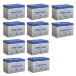 Power-sonic 12V 12AH Sla Battery Replaces Adventura HP0256 Peg Perego 10 Pack. Fixed Price $329.99.