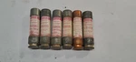Gould Shawmut TR60R Tri-onic Time Delay Fuses 250VAC 60AMP (6) Pc Lot Nos. Fixed Price $29.99.