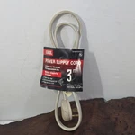 Carol 3FT Dishwasher Power Cord 16/3 SPT-3 Right Angle Plug New. Fixed Price $8.99.