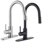 Single Handle Pull Out Kitchen Faucet High Arc Level Down Sprayer. Fixed Price $24.99.