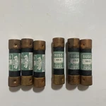 6X Buss NON-35 One-time Fuse 35A 250V Class K5 Lot Used. Fixed Price $15.00.