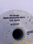 Anchor Wire 123167 Dark Annealed Gauge 5 Lb Spool. Fixed Price $35.76.
