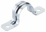 Halex 26123 Rigid Two Hole Strap 4/BAG 1" Silver. Fixed Price $11.75.