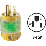 (20)-LEVITON 15A 125V 3-WIRE 2-POLE Illuminated Electric Cord Plug R50-515PV-LIT. Fixed Price $188.89.