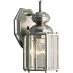 Progress Lighting P5756 Brass Guard 1 Outdoor Wall Sconce - Nickel. Fixed Price $91.90.