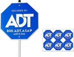Yard Security Sign Heavy Duty Weather Proof Aluminum Stake 10"X28". Fixed Price $18.95.