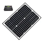 Aleko 24V 20 Watt Monocrystalline Solar Panel Charging Controller Kit. Fixed Price $145.00.