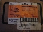 Box With One Liquid-tight 3-1/2 Connector Bridgeport 438-LT2 More Available. Fixed Price $50.00.