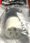 Cooper Wiring L530C-L3 Wire Twist Lock Connector Brand New Sealed Package. Fixed Price $14.95.