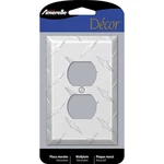 Amerelle 955D Diamond Plated Stamped Aluminum Wallplate With 1-DUPLEX Outlet. Fixed Price $8.79.